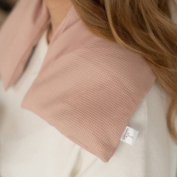 warmtesjaal wafel nude roze 70 cm warmtesjaal wafel nude roze 70 cm