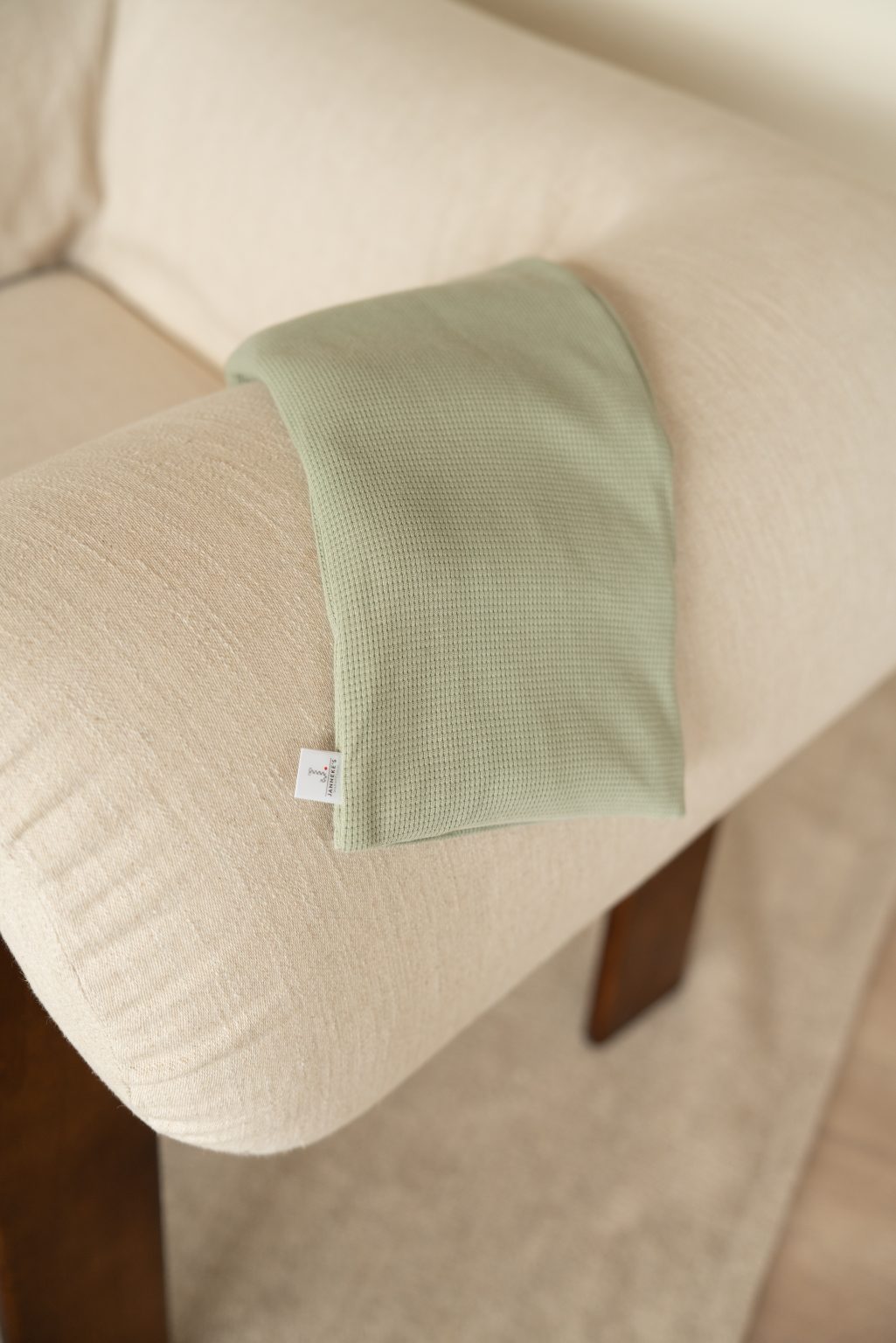 warmtesjaal wafel taupe 70 cm warmtesjaal wafel taupe 70 cm