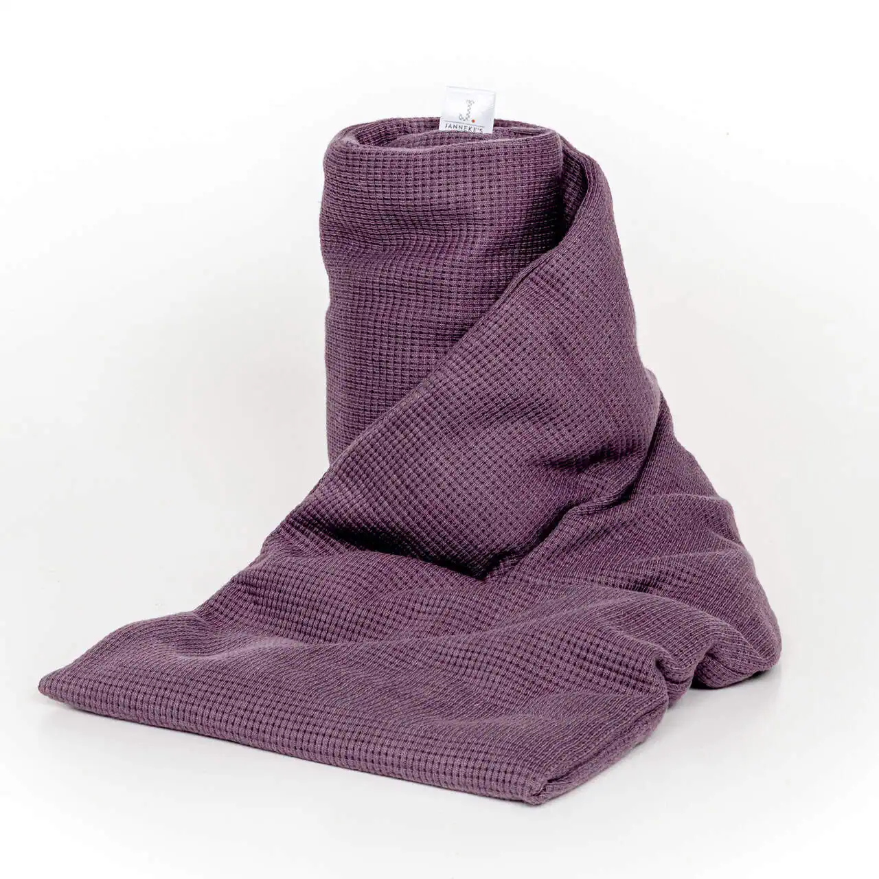 warmtesjaal wafel dusty paars warmtesjaal wafel dusty paars